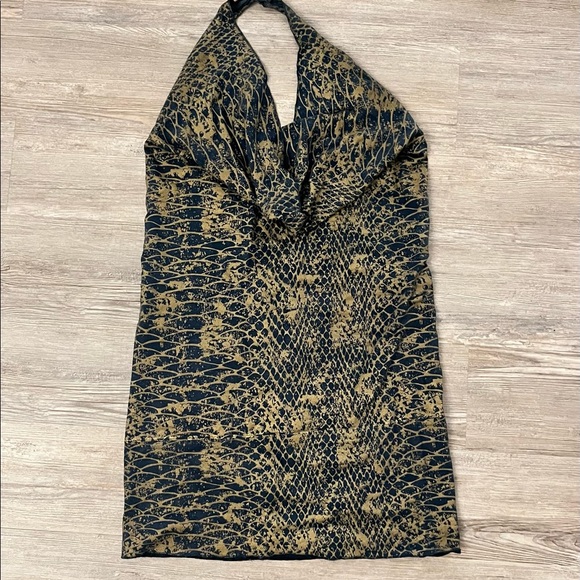 MahaDevi Reptile Print Dress - Picture 1 of 6